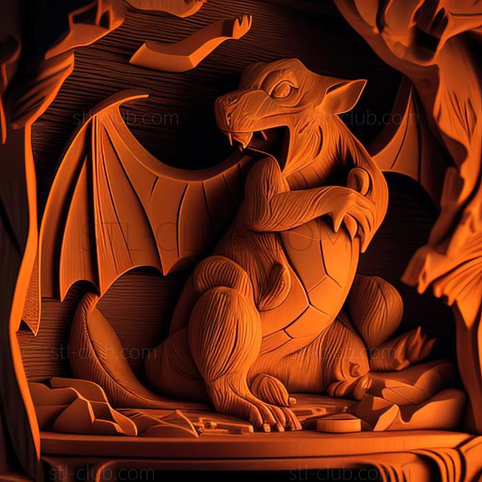 3D model Charizard Chills Lizardon I Choose You (STL)